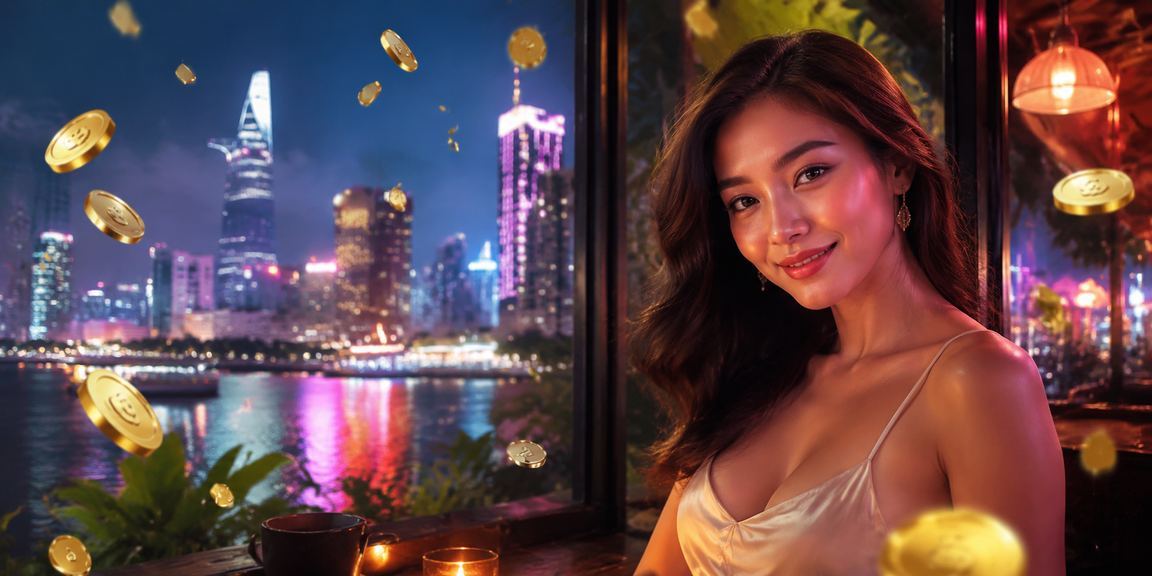 Một nhóm người vui chơi xổ số tại quán cà phê Sài Gòn